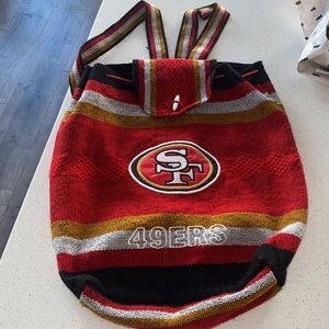 49ers backpack